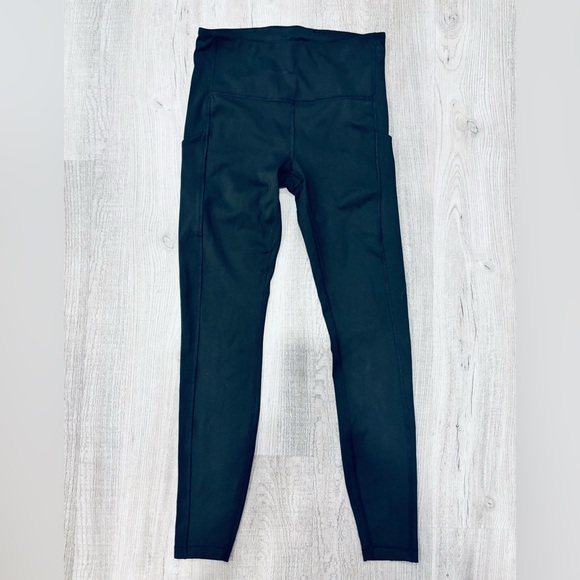 Athleta Ultimate Stash Pocket Tight High-Waisted Leggings Black Small - Picture 3 of 9